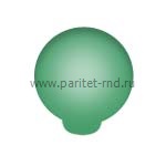 Рассеиватель шар пластик (зелёный) 150мм (30)