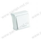 Viko VERA (бел)  Выключатель 1 кл с индикацией. наруж.  1019 <12/120>